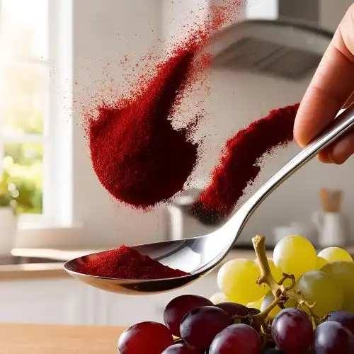 Natural E163(ii) Red Grape Skin Powder for Food and Beauty